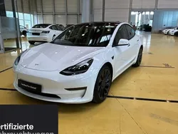 Weiß Gebraucht 2021 Tesla Model 3 Performance Limousine | 28.400 € (Fairer Preis)