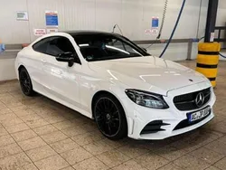 Weiß Gebraucht 2021 Mercedes C220 Sport Edition Coupé | 28.500 € (Teuer)