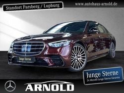 Manufaktur rubellitrot Gebraucht 2024 Mercedes S580 AMG line Limousine | 120.850 € (Superpreis)