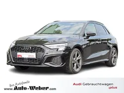 Mythosschwarz metallic Gebraucht 2024 Audi A3 S-Line Limousine | 36.920 € (Teuer)