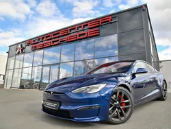 Blau Gebraucht 2023 Tesla Model S Plaid Limousine | 89.890 € (Etwas zu teuer)
