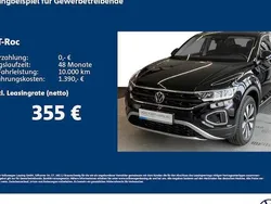 Schwarz Neu 2025 VW T-Roc Life SUV | 35.830 € (Guter Preis)