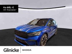Raceblau metallic Gebraucht 2021 Skoda Enyaq iV SportLine SUV | 33.880 € (Fairer Preis)
