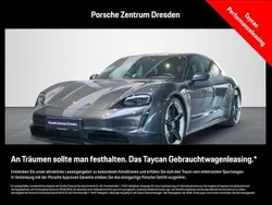Vulkangraumetallic Gebraucht 2024 Porsche Taycan 4S Sport Turismo Limousine | 92.800 € (Teuer)