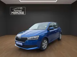 Raceblau metallic Gebraucht 2021 Skoda Fabia Cool Plus Kleinwagen | 14.190 € (Fairer Preis)