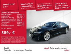 Brillantschwarz Gebraucht 2023 Audi A6 Sport Limousine | 45.890 € (Etwas zu teuer)