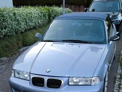 Blau Gebraucht 1996 BMW 320 Cabriolet Sport Line Cabrio | 8.999 € (Etwas zu teuer)