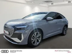 Grau Gebraucht 2022 Audi Q4 Sportback e-tron S-Line SUV | 27.480 € (Superpreis)