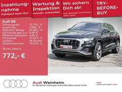 Mythosschwarz metallic Gebraucht 2022 Audi Q8 Ambiente SUV | 70.792 € (Guter Preis)