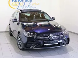 Nautikblau met. Gebraucht 2022 Mercedes E300 AMG line Kombi | 32.990 € (Guter Preis)