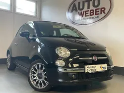 Schwarz (metallic) Gebraucht 2012 Fiat 500C Lounge Cabrio | 6.890 € (Teuer)