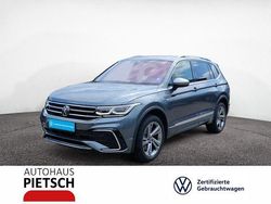 Grau Gebraucht 2022 VW Tiguan Allspace R-line SUV | 37.980 € (Etwas zu teuer)