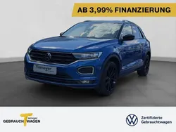 Blau Gebraucht 2021 VW T-Roc R-line SUV | 22.960 € (Etwas zu teuer)