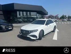 Unilack polarweiß Gebraucht 2024 Mercedes E220 AMG Limousine | 46.440 € (Superpreis)