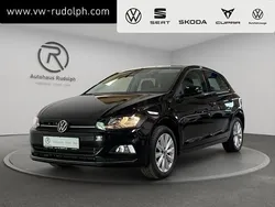 Deep black perleffekt (metallic) Gebraucht 2021 VW Polo Highline Kleinwagen | 16.450 € (Fairer Preis)