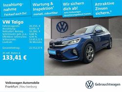 Blau Gebraucht 2022 VW Taigo R-line SUV | 20.350 € (Fairer Preis)