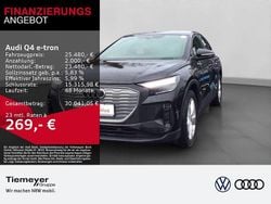 Schwarz Gebraucht 2022 Audi Q4 e-tron Design SUV | 24.280 € (Fairer Preis)