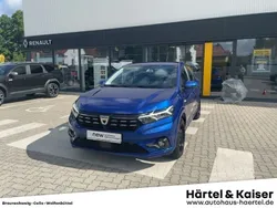 Ironblau (blau) Gebraucht 2022 Dacia Sandero Comfort Kleinwagen | 12.990 € (Guter Preis)