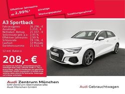 Ibisweiß Gebraucht 2022 Audi A3 Sportback e-tron Design Kleinwagen | 30.881 €