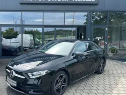Nachtschwarz Gebraucht 2022 Mercedes A250 AMG Limousine | 25.970 € (Fairer Preis)