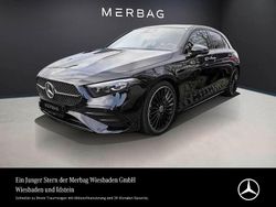 Kosmosschwarz Gebraucht 2023 Mercedes A220 AMG Line Premium Limousine | 36.370 € (Etwas zu teuer)