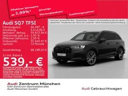 Mythosschwarz metallic Gebraucht 2022 Audi SQ7 Ambiente SUV | 66.487 € (Guter Preis)