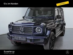 Blau cavansitblau (metallic) Gebraucht 2023 Mercedes G400 Exclusive SUV | 136.450 € (Etwas zu teuer)