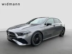 Metalliclack mountaingrau Gebraucht 2025 Mercedes A200 Night Limousine | 42.880 €