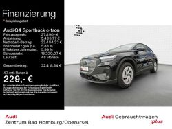 Mythosschwarz metallic Gebraucht 2022 Audi Q4 e-tron SUV | 26.890 € (Superpreis)