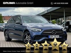 Blau Gebraucht 2024 Mercedes C300e AMG Limousine | 42.990 € (Fairer Preis)