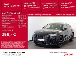 Mythosschwarz metallic Gebraucht 2025 Audi Q3 S-Line SUV | 49.990 € (Teuer)