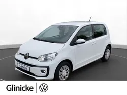 Weiß Gebraucht 2021 VW up! move up! Kleinwagen | 11.330 € (Fairer Preis)