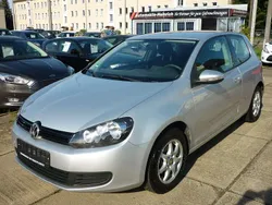 Reflexsilber metallic Gebraucht 2009 VW Golf VI Trendline Kleinwagen | 3.900 € (Teuer)