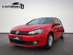 Rot Gebraucht 2009 VW Golf VI Highline Limousine | 6.999 € (Fairer Preis)