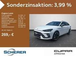 Glacial weiß metallic (metallic) Gebraucht 2024 Cupra Leon Limousine | 31.500 € (Fairer Preis)