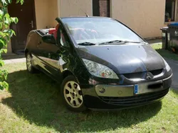 Schwarz Gebraucht 2006 Mitsubishi Colt Cabrio | 2.990 € (Teuer)