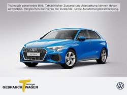 Blau Gebraucht 2023 Audi A3 Sportback e-tron S-Line Kleinwagen | 29.880 € (Fairer Preis)