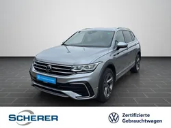 Pyritsilber metallic Gebraucht 2024 VW Tiguan Allspace R-line SUV | 39.996 € (Fairer Preis)