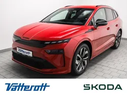 Rot Neu 2025 Skoda Enyaq iV SportLine SUV | 47.550 € (Etwas zu teuer)