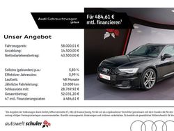 Mythosschwarz metallic Gebraucht 2024 Audi A6 S-Line Kombi | 58.000 €