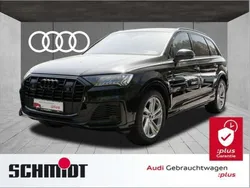 Mythosschwarz metallic Gebraucht 2023 Audi Q7 S-Line SUV | 63.440 € (Guter Preis)