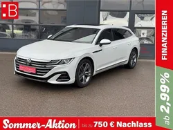 Weiss Gebraucht 2023 VW Arteon R-line Kombi | 39.350 € (Teuer)