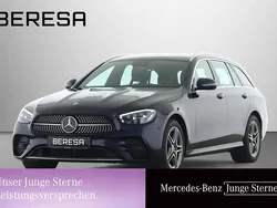 Metalliclack nautikblau Gebraucht 2022 Mercedes E300 AMG Kombi | 37.880 € (Guter Preis)