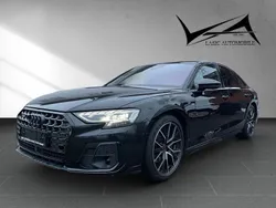 Mythosschwarz metallic Gebraucht 2024 Audi A8 S-Line Limousine | 79.950 € (Teuer)
