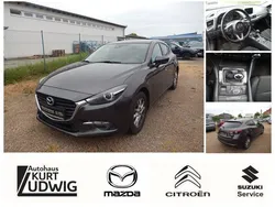 Matrixgrau metallic Gebraucht 2017 Mazda 3 Exclusive Limousine | 14.990 € (Fairer Preis)