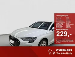 Gletscherweiß metallic Gebraucht 2025 Audi A3 Sportback Advanced Plus Limousine | 28.640 € (Fairer Preis)