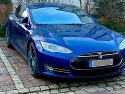 Blau Gebraucht 2015 Tesla Model S Kleinwagen | 20.000 € (Superpreis)