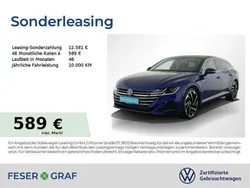 Lapiz blue metallic Gebraucht 2024 VW Arteon R-line Kombi | 52.495 € (Fairer Preis)