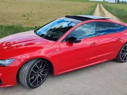 Rot Gebraucht 2023 Audi A7 S-Line Kleinwagen | 64.400 € (Teuer)