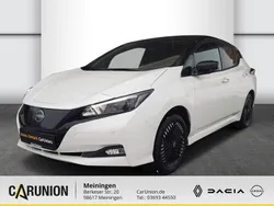 Pearl white/black (schwarz) Neu 2024 Nissan Leaf Tekna Kleinwagen | 33.780 €